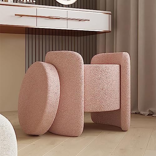 Banc de rangement en Sherpa pour sublimer votre coin coiffeuse moderne