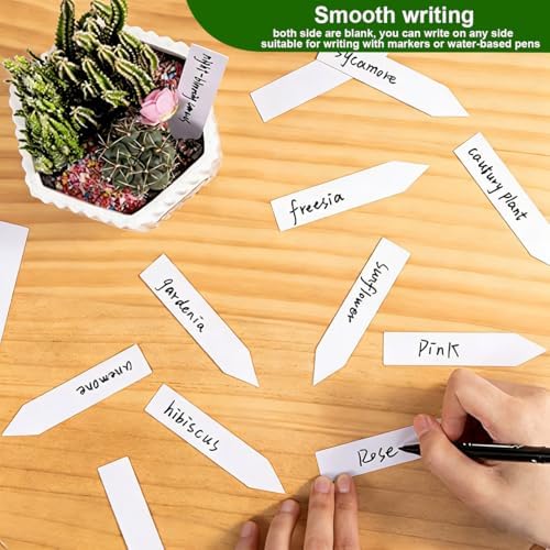 200 Pcs Plant Labels, Plant Tags Waterproof Seedling Labels Outdoor Nursery Plant Label for Seed Potted Herbs Flowers Vegetables — view 2