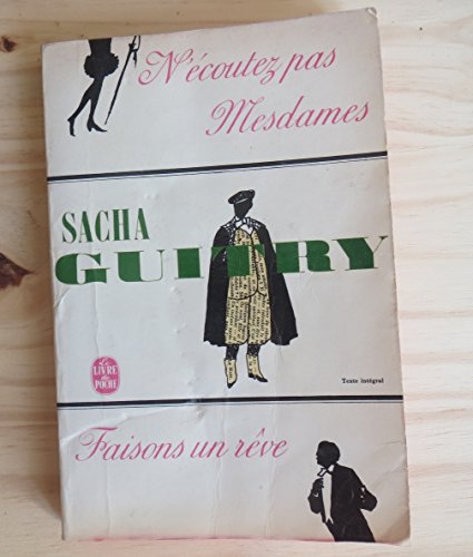 N'écoutez - pas, mesdames ! suivi de faisons un... [French] B0000DR1JP Book Cover