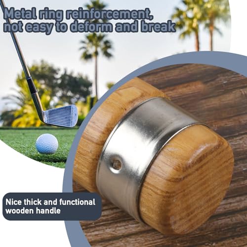 Golf Grip Tape Stripper Remover Tool - Chrome Vanadium Steel, Wooden Handle, Golf Grip Removal Tool, Perfect for Golf Grip Repair & Replacement Kit - Image 5