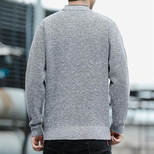 Fall Winter Cardigan Sweater for Men Long Sleeve V Neck Button Down Sweaters Slim Fit Casual Knitwear Cardigans4
