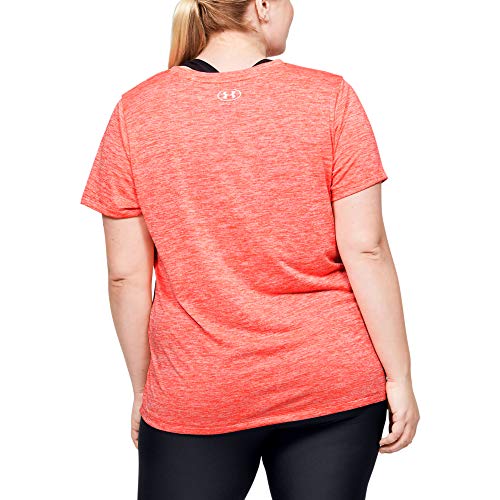 Image of Under Armour Plus Size Tech Solid Short Sleeve V-Neck
