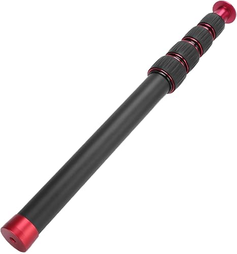Miniatura 8 de Varilla de extensión de cámara de aleación de aluminio, trípode monopie de 5 secciones, 13.2-42.5 pulgadas, sólido ligero, palo para selfie para