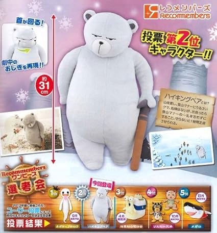 Amazon Co Jp Recommembers ワンピース 014 ハイキングベア 31cmぬいぐるみ おもちゃ