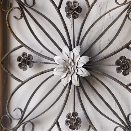 Tableau Fleuri Bois et Métal : Solution Déco pour Murs Vides et Blancs
