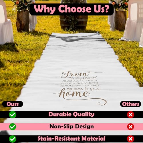 Fun Express 並行輸入品 100 Foot Wedding Aisle Runner thumb #5