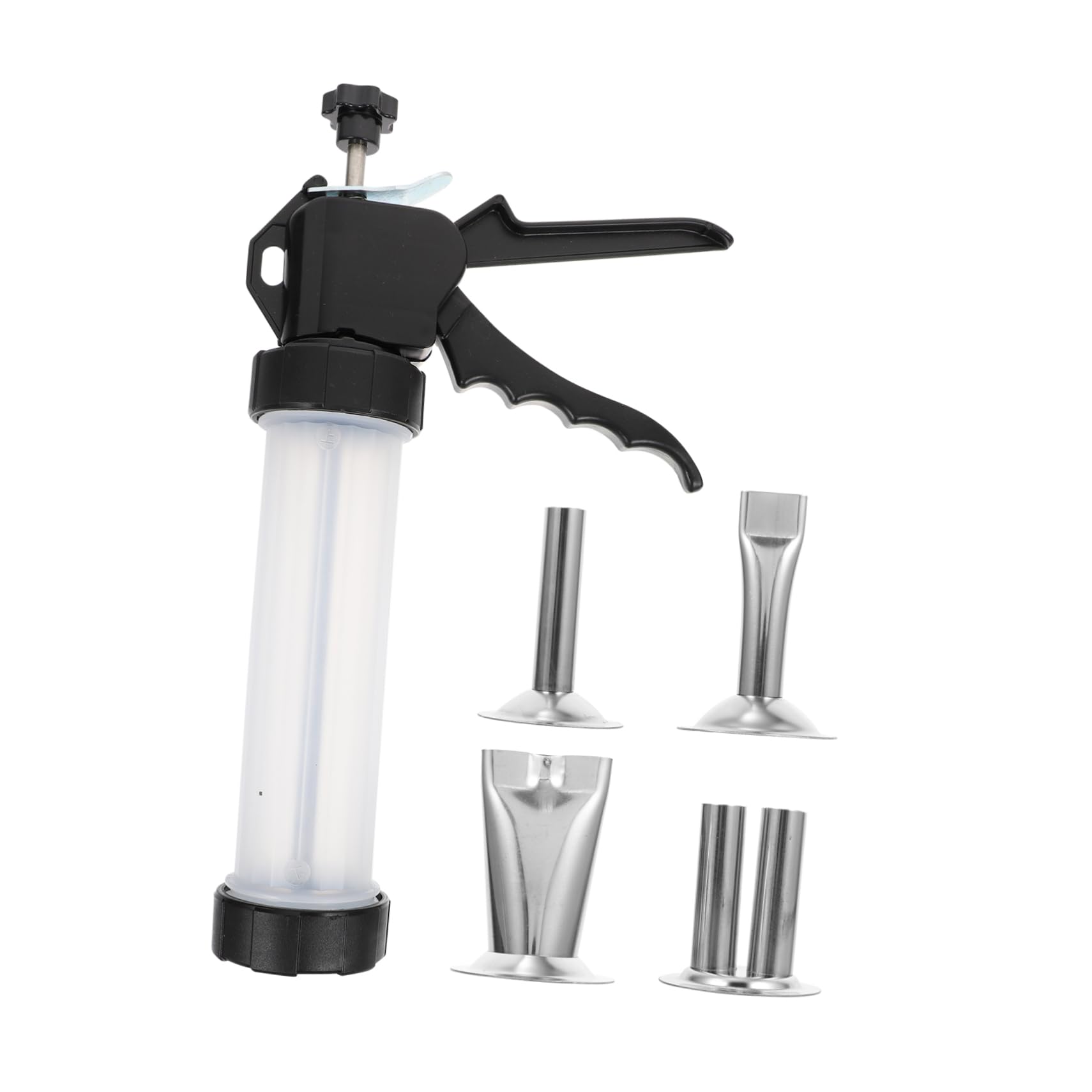 Mikinona Manual Sausage Filler Machine Stainless Steel Meat Filling Press Easy to Use Sausage Stuffer