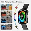 Smart Watch for Men Women, AI Dial, AI Q&A, NEW 1.85"HD AMOLED Curved Display Fitness Watch with Blood Pressure/MET/Sleep/Heart Rate Monitor, Bluetooth Calls, 120+ Sports Depth Waterproof Smartwatch #4