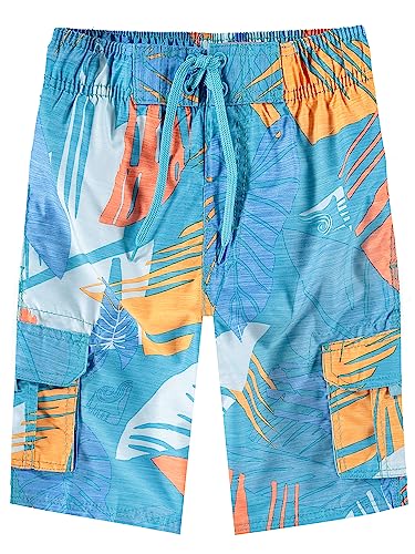 Image of Kanu Surf Boys' Avalon Quick Dry UPF 50+ Beach Swim Trunk