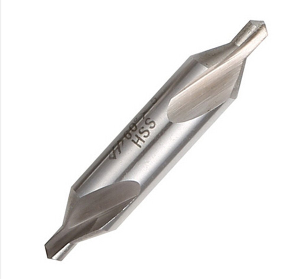 Snapklik.com : 6 PCS HSS Center Drill Bits Set Combined Countersinks ...