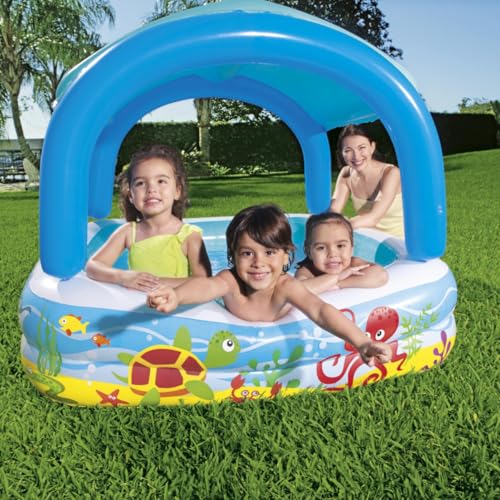 Piscine pour enfants Bestway protégeant du soleil avec auvent - 3