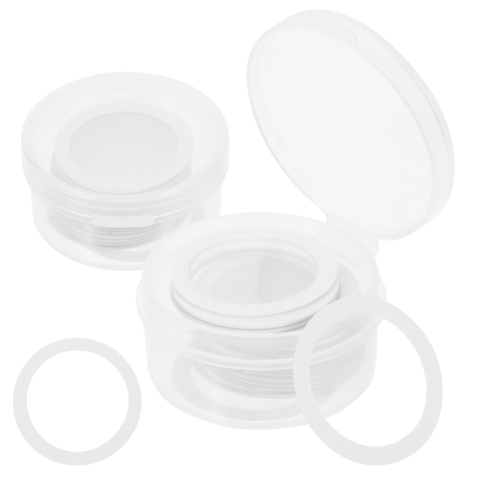 Toddmomy 60pcs Flute Diaphragm Replacement Membranes Easy to Apply and Remove Durable Flute Accessories for for Musicians