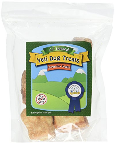 Yeti Dog Chew Crunchy Puffs Dog Treat 3.5 Oz
