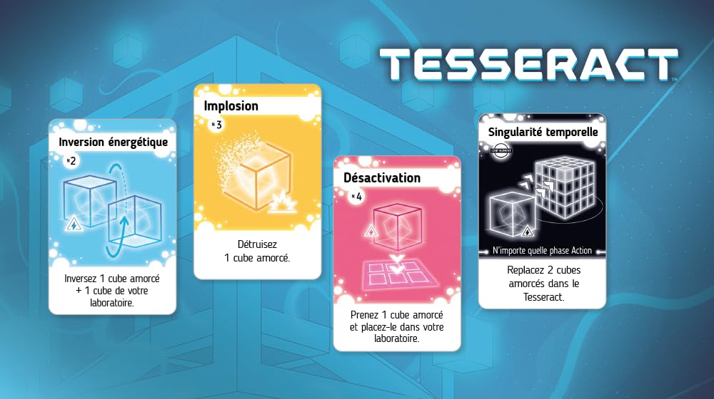 Don't Panic Games | Tesseract | Jeu de société | À partir de 14 Ans | 2 à 4 Joueurs | 60 Minutes