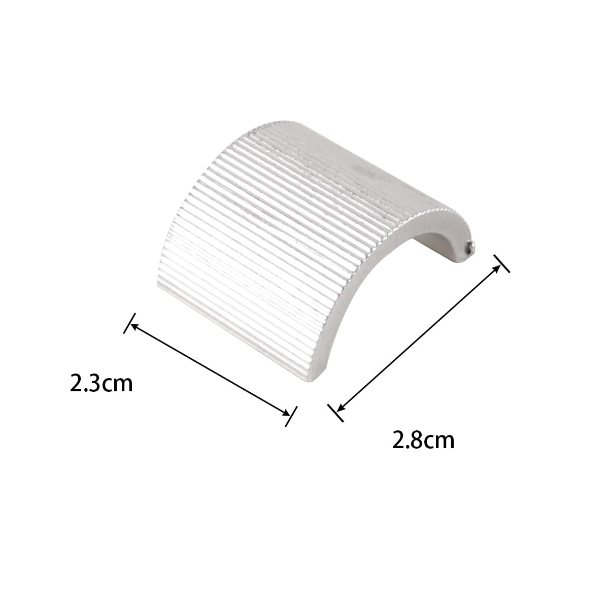 4 Pezzi distanziali per Manubrio di motociclette elettriche retrò da 22 mm a 28 mm, adattatori per Morsetti in Lega di Alluminio per modifiche universali