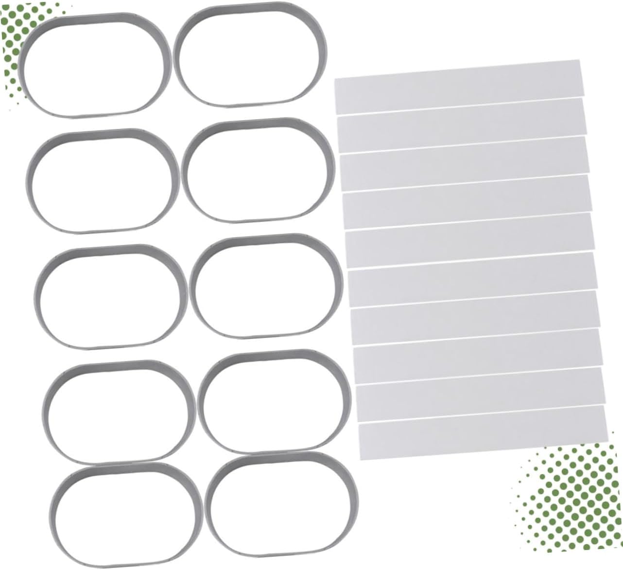 MAGICLULU 220pcs Stainless Steel Cheese Mold Baking Moulds for Diy Cheesecake Cake Mould Baking Tool