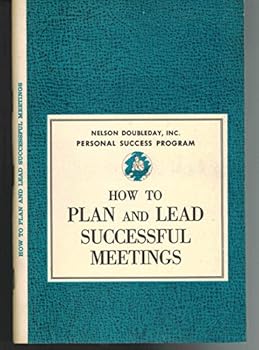 Paperback How to Plan & Lead Successful Meetings; Personal Success Program Book