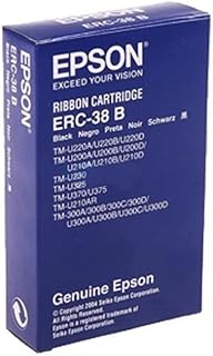 Epson Genuine ERC38B Black Ribbon Cartridge