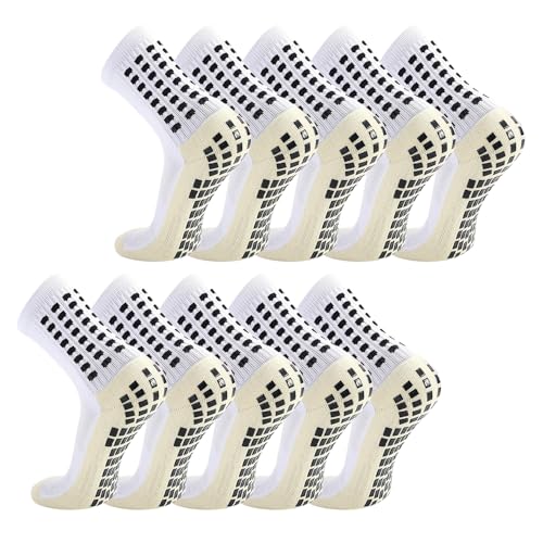 BAIBERRI 5-Pack Anti-Slip Socks