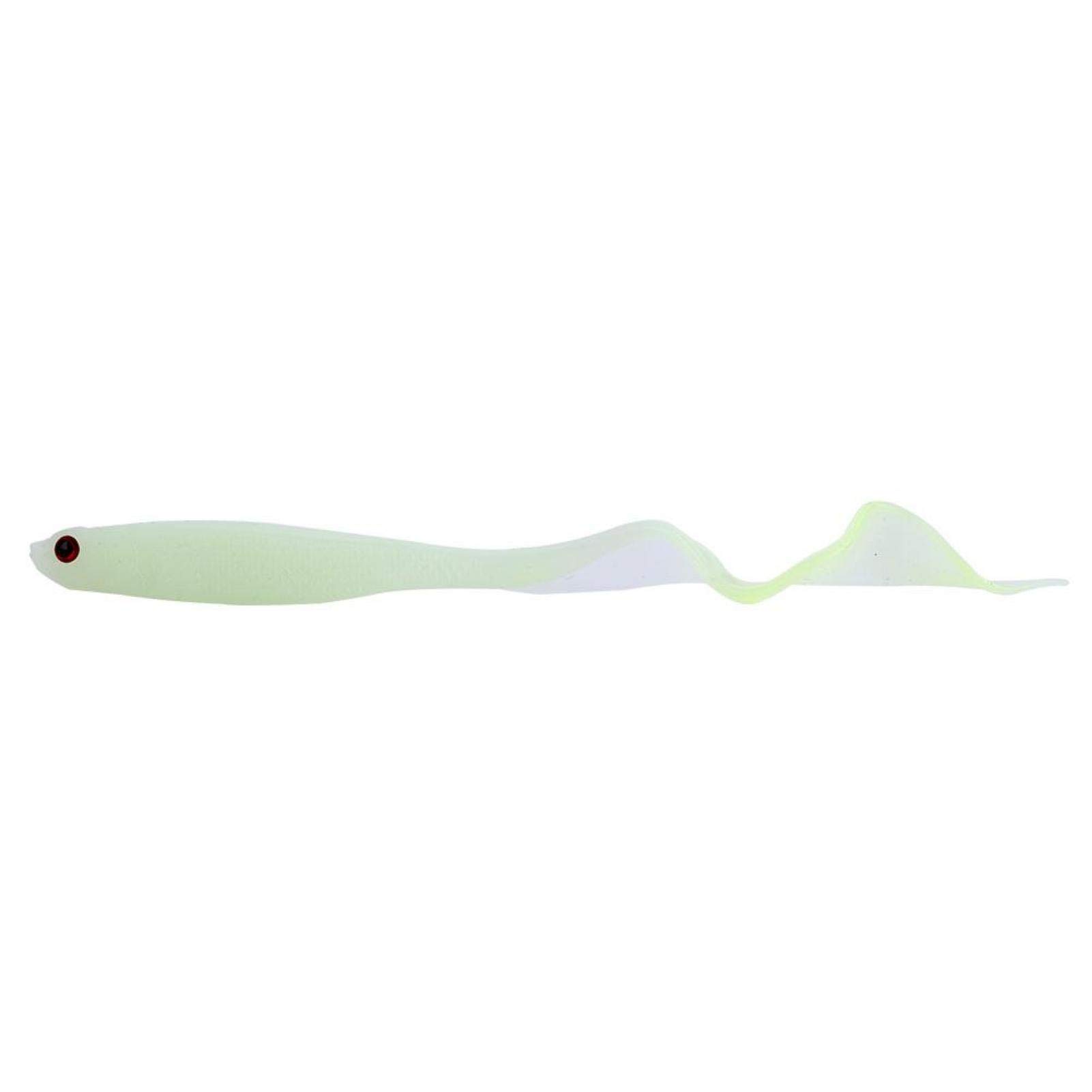 5 uds, señuelos de Pesca, Cebo de Pesca Suave Artificial, Cola en T, cebos Suaves Luminosos, señuelo de Gusano para camarones, Aparejos de Pesca para curricán(Luminoso) Fishinghook