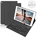 Produktbild BORIYUAN Tastatur Hülle Cover für ipad Pro 10.5 2017 / ipad Air 3 2019 - Magnetischen Schlaf/Wach mit Abnehmbar German Tastatur - Schwarz