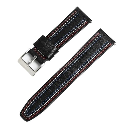 [QOGGMSGZQ] 1PC �N�C�b�N�����[�X���v�o���h�A20 22mm �ƌ݊����A�{�v���X�g�X�g���b�v�����p�AWatch3Pro �ɍœK(Black,22mm)