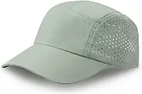 Ajustável Boné De Corrida Secagem Rápida Respirável Casual Leve Circunferência Da Cabeça 56-60 cm