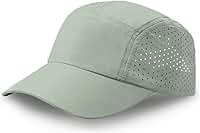 Ajustável Boné De Corrida Secagem Rápida Respirável Casual Leve Circunferência Da Cabeça 56-60 cm