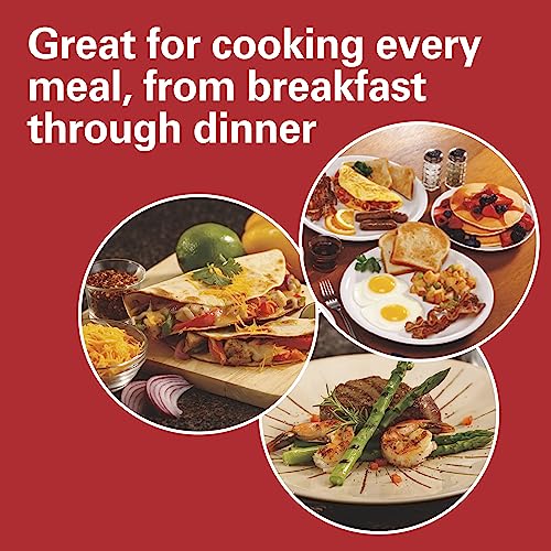 Hamilton Beach 3-in-1 Electric Indoor Grill + Griddle, 8-Serving, Reversible Nonstick Plates, 2 Cooking Zones with Adjustable Temperature (38546), Black by Hamilton Beach - Image 3