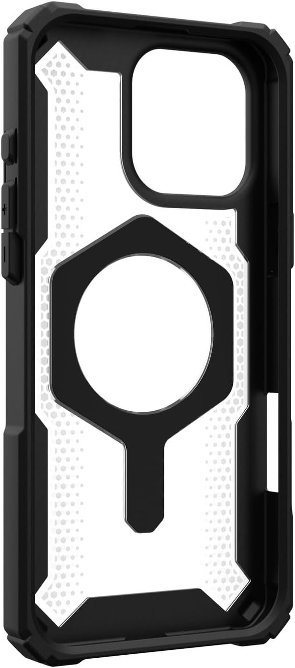 URBAN ARMOR GEAR iPhone 16 Pro Max 2024 Shockproof Case, MAGSAFE Compatible, Plasma XTE, Black/Clear [Japan Authorized Dealer] UAG-IPH24LA-TXM-B/C