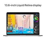 Apple 2022 MacBook Air Laptop with M2 chip: Built for Apple Intelligence, 13.6-inch Liquid Retina Display, 8GB RAM, 256GB SSD Storage, Backlit Keyboard, 1080p FaceTime HD Camera; Space Gray - Image 5