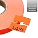 Fluorescent Red Pricing Labels for Monarch 1110 Price Gun - 16 Rolls, 17,000 Pricemarking Labels