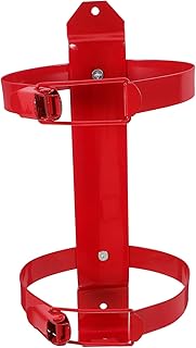 Angoily Robuste Feuerlöscherhalterung Wandhalterung Für Fahrzeuge Und Zuhause Verstellbar Mit Feuerlöscherhaken Platzsparend Für 2Kg Feuerlöscher