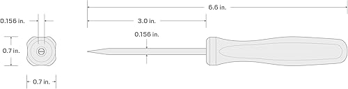 Miniatura 24 de TEKTON Juego de mini barras de palanca (4 piezas) LRD90803 Fabricado en Estados Unidos