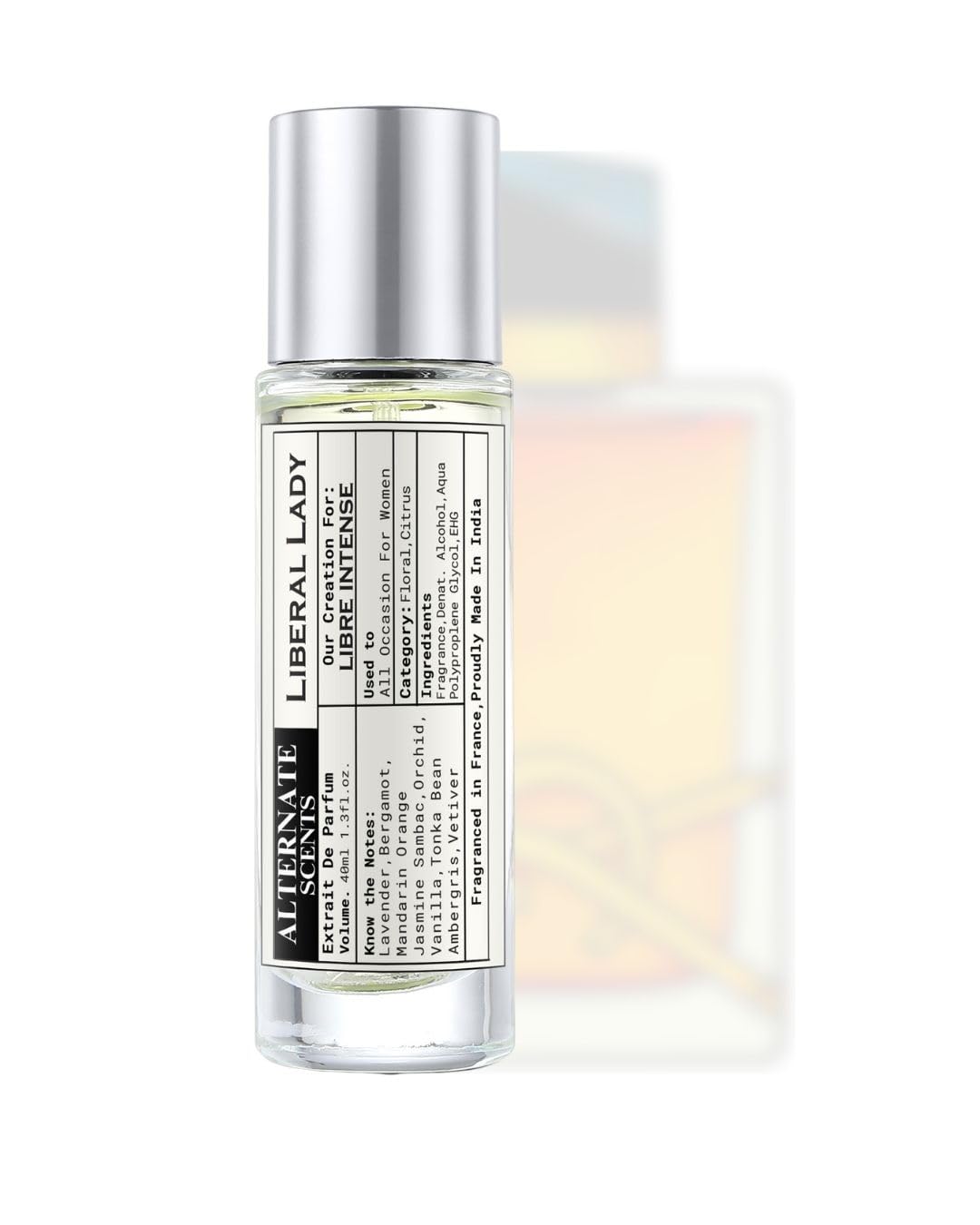 Alternate Scents Liberal Lady 40ml Long Lasting Perfume For Women |Strong& long Lasting with 30% Oil Concentration|Floral,Bold, Sensual| Fragrance From France | Made In India|-image-30