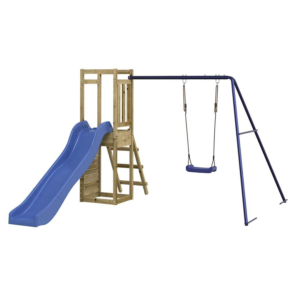 Generico Set da Gioco da Esterno in Legno di Pino Impregnato,Marrone,35.85kg,3155926