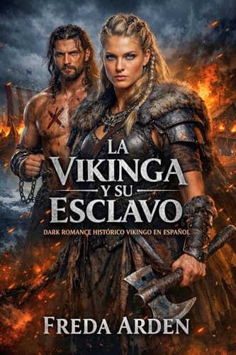LA VIKINGA Y SU ESCLAVO. DARK ROMANCE HISTÓRICO VIKINGO EN ESPAÑOL : Lo compró por desprecio. Lo marcó para salvarlo. Ahora él arderá por ella (Crónicas y Pasiones Vikingas de Freda Arden nº 6)