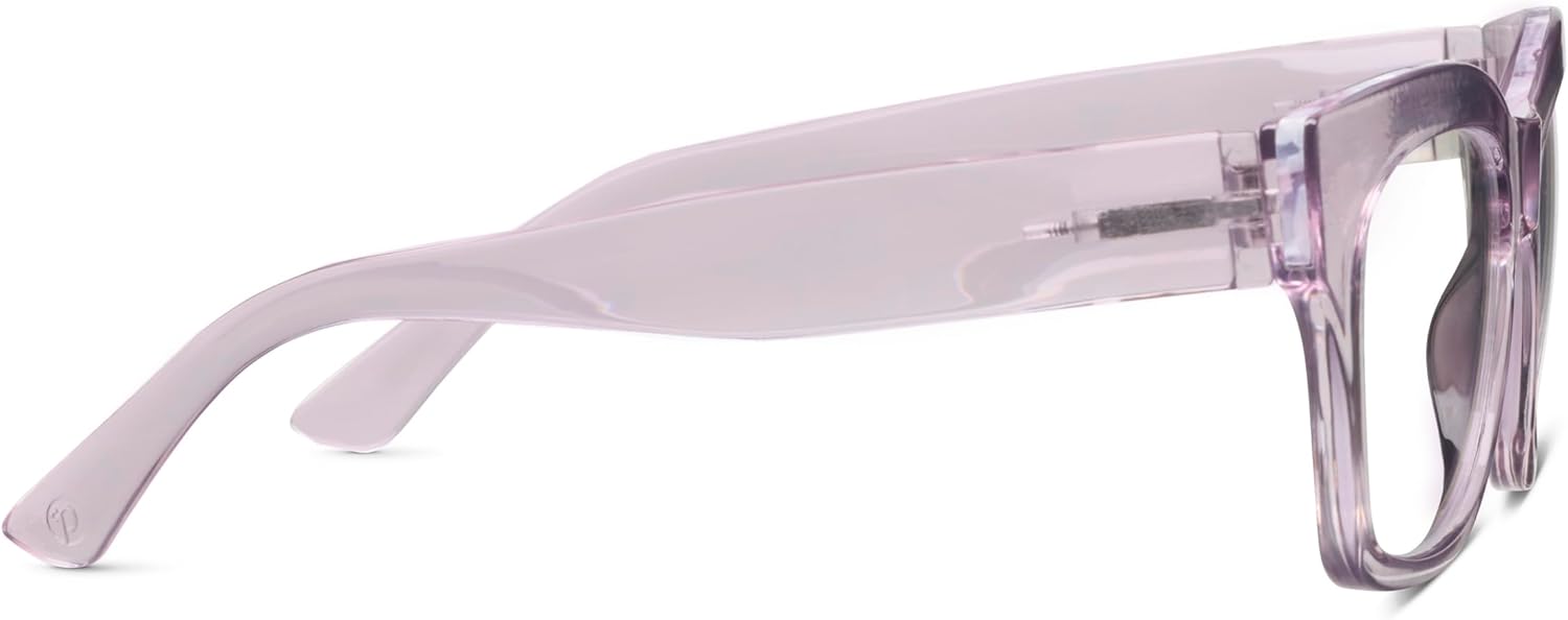 Peepers by PeeperSpecs Women's Shine On Square Blue Light Blocking Reading Glasses - Image 3