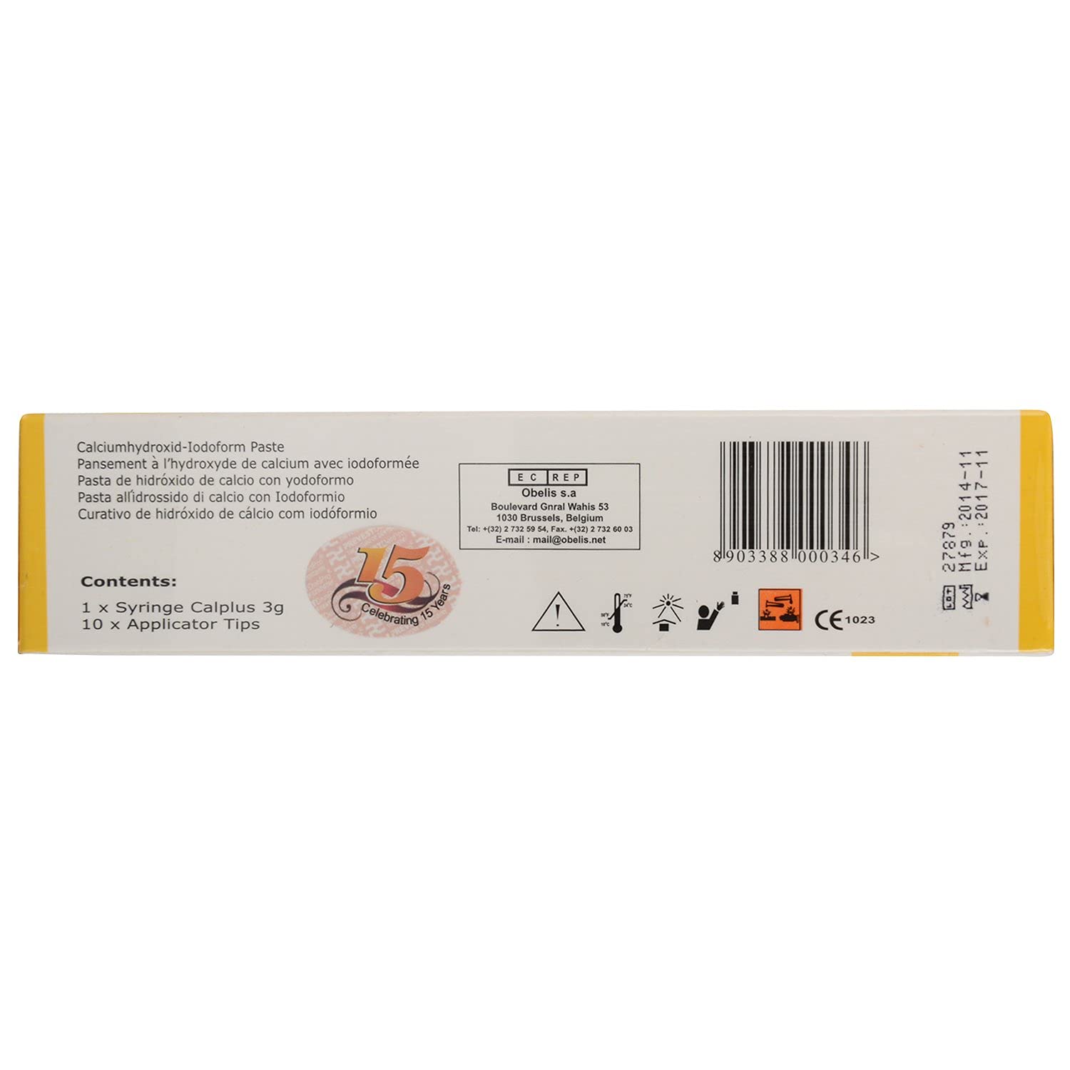 Calplus Calcium Hydroxide Paste - 3 gms