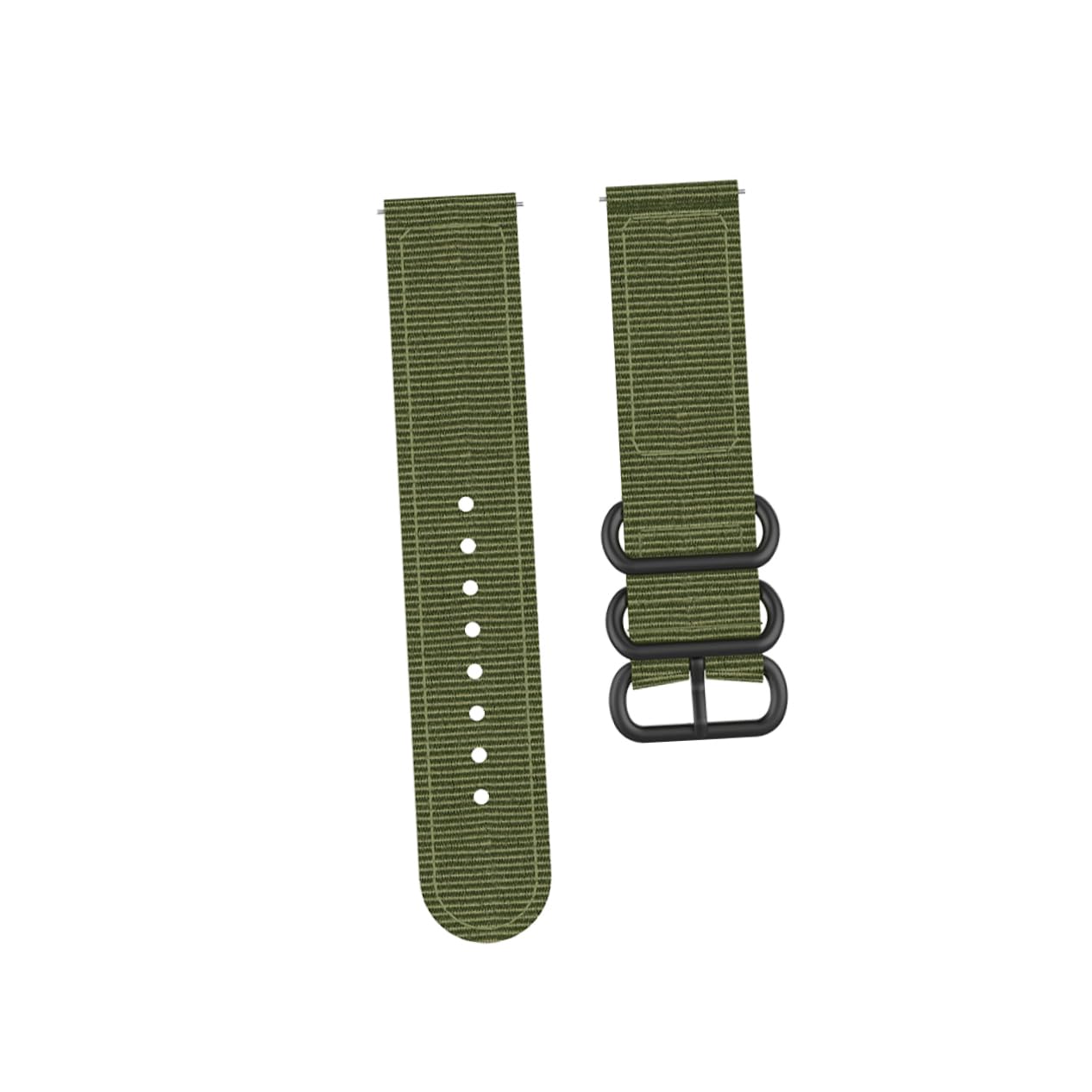 jojofuny 2St Hipster minimalistisches Uhrenarmband Nylon-Uhrenarmband Canvas- funky ersatzband ansehen aus Nylon drei Knöpfe Gurt Zubehör
