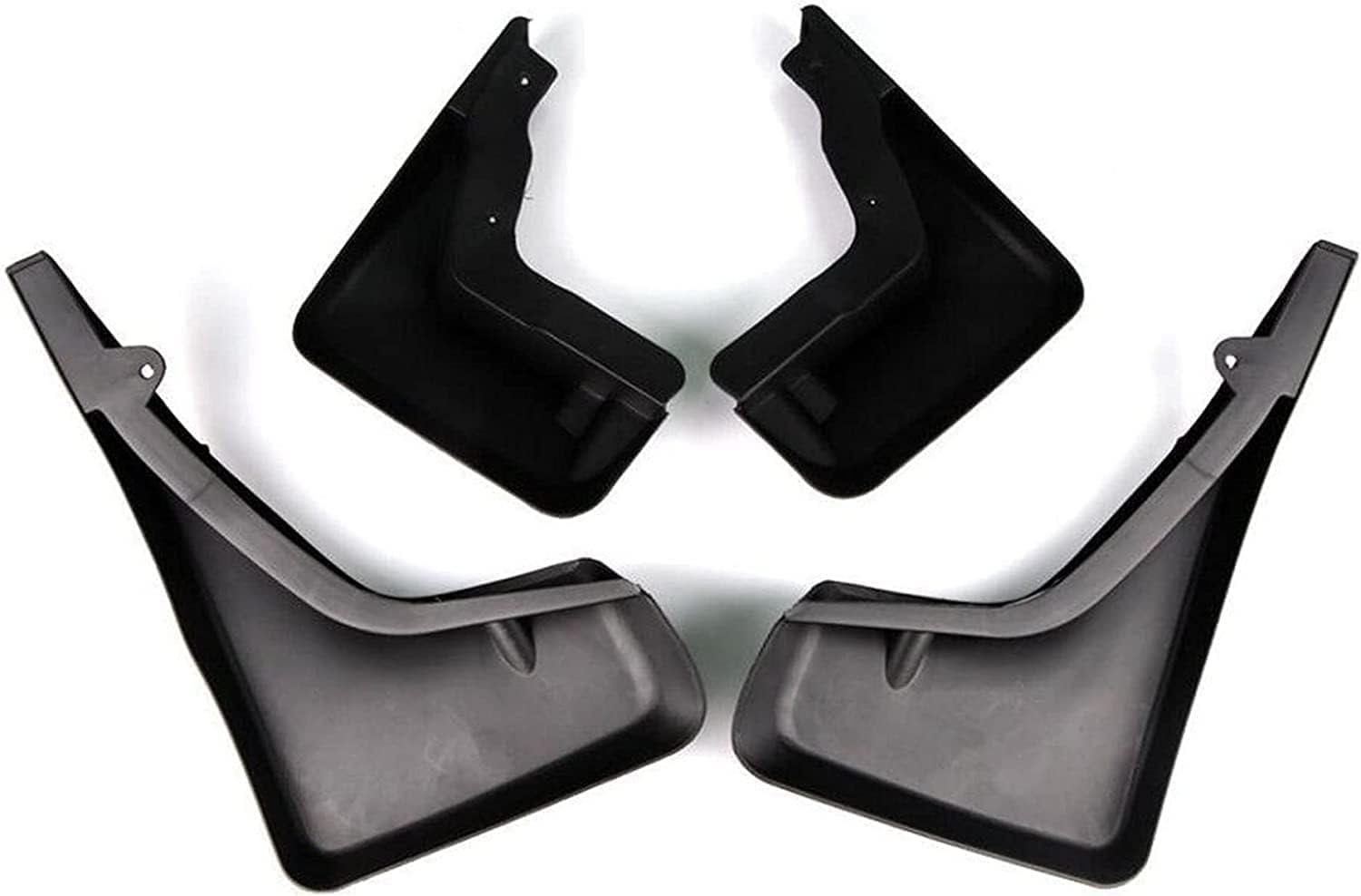 NYSLDSCO 4Pcs Premium Mud Flaps for Land Rover Freelander 2 LR2 2006-2018 Front and Rear Splash Guards Durable Mudguards Protection Against Road Debris