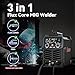GZ GUOZHI 140A MIG Welder, 3 in 1 Welder FLUX MIG/ARC/Lift TIG Multi-Process Mig Welder, 110V Welding Machine, Welder Machine 110v Flux Core Welder with Welding Gun