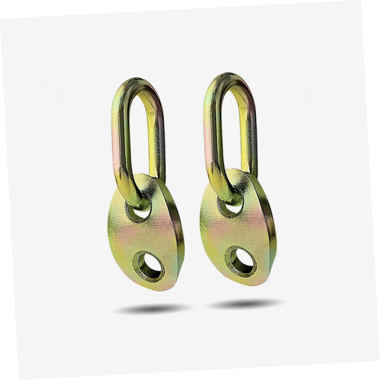 Garneck 4 Pezzi Set di Anelli del Motore Sollevamento del Motore Piastra Sollevamento Staffa di o Automatico Staffa di o Regolabile Lega di Alluminio d'oro
