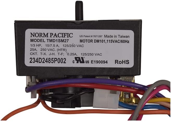 Direct Replacement for GE WE15X23895 Dryer Dryer Timer And Harness WE4M292