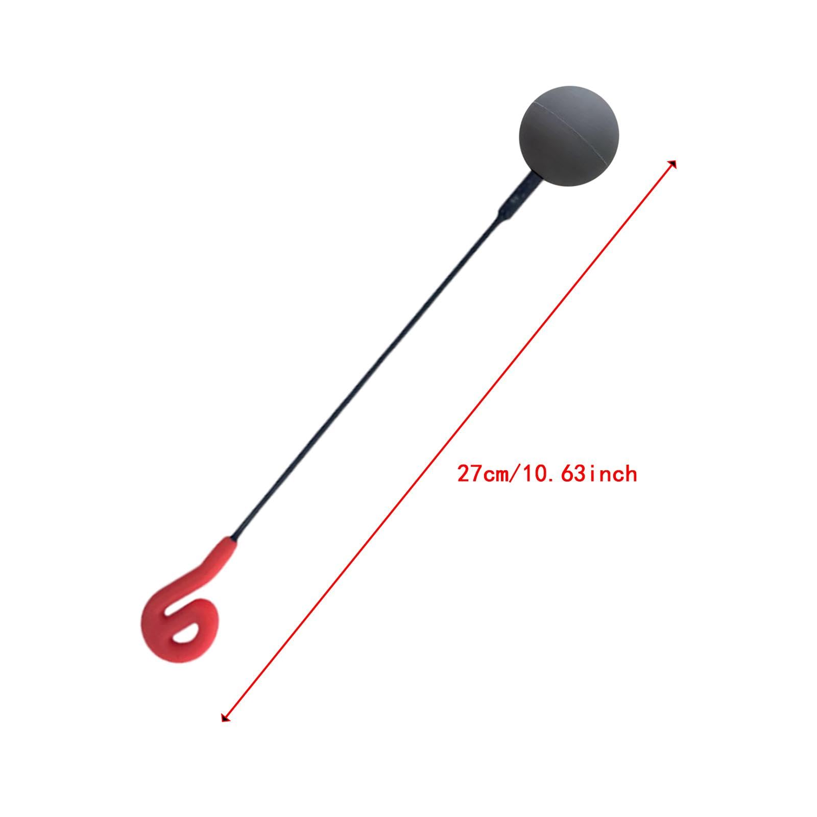Friction Gong Mallet Double Head Accessory Sound Tool Instrument Sons gongs, Rouge
