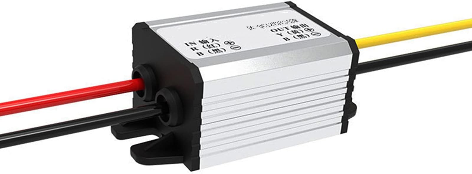 12v to 3v Converter DC Step Down Buck Voltage Regulator DC Transformer Power Supply 3A 9W Waterproof Car Converter Compatible with Led Light Car Truck Boat