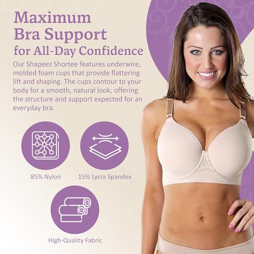 Shapeez Women's Back Smoothing - Back Fat Reducing Bra - Image 4