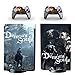 PS5 Disc Edition Demon's Soul Console Skin, Decal, Vinyl, Sticker, Faceplate - Console and 2 Controllers - Protective Cover New PlayStation 5 DISC