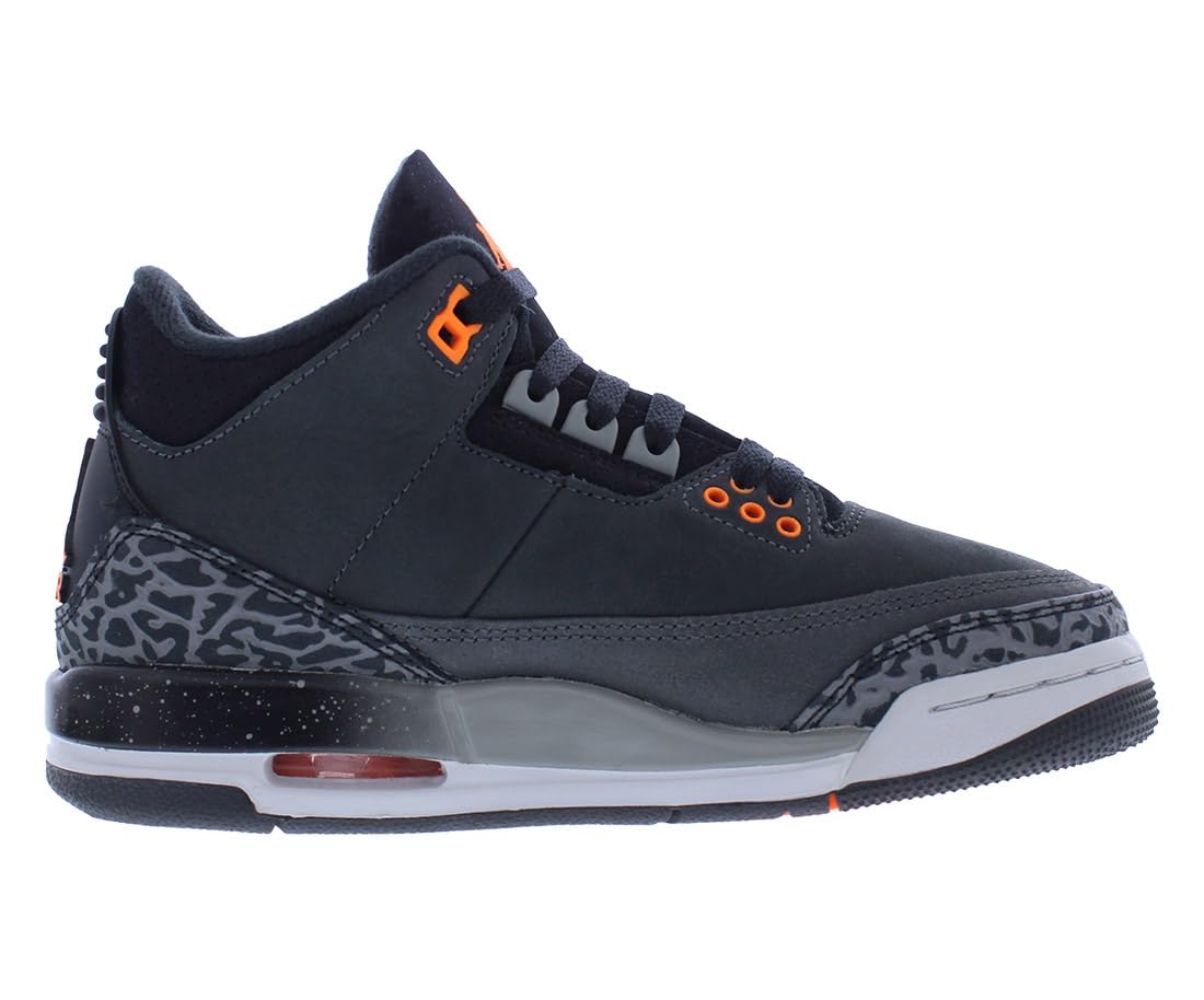 Jordan Big Kid's 3 Retro Fear Pack Night Stadium/Total Orange (DM0967 080) - 4