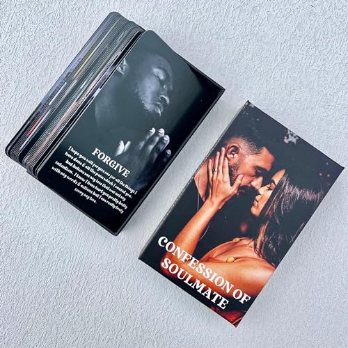 GZXINKE Confession of Soulmate Oracle Cards, African American Black Love Oracle Deck, Twin Flame Soulmate Karmic Situation for Love Relationships - image 4